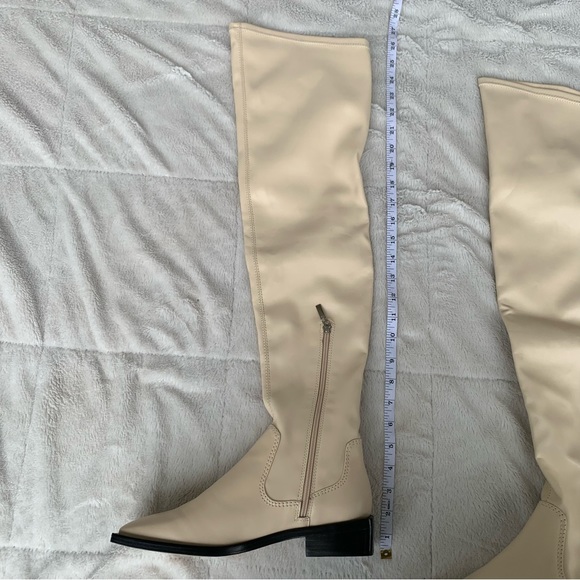 SCHUTZ Cream Over the Knee Boots - Picture 13 of 14
